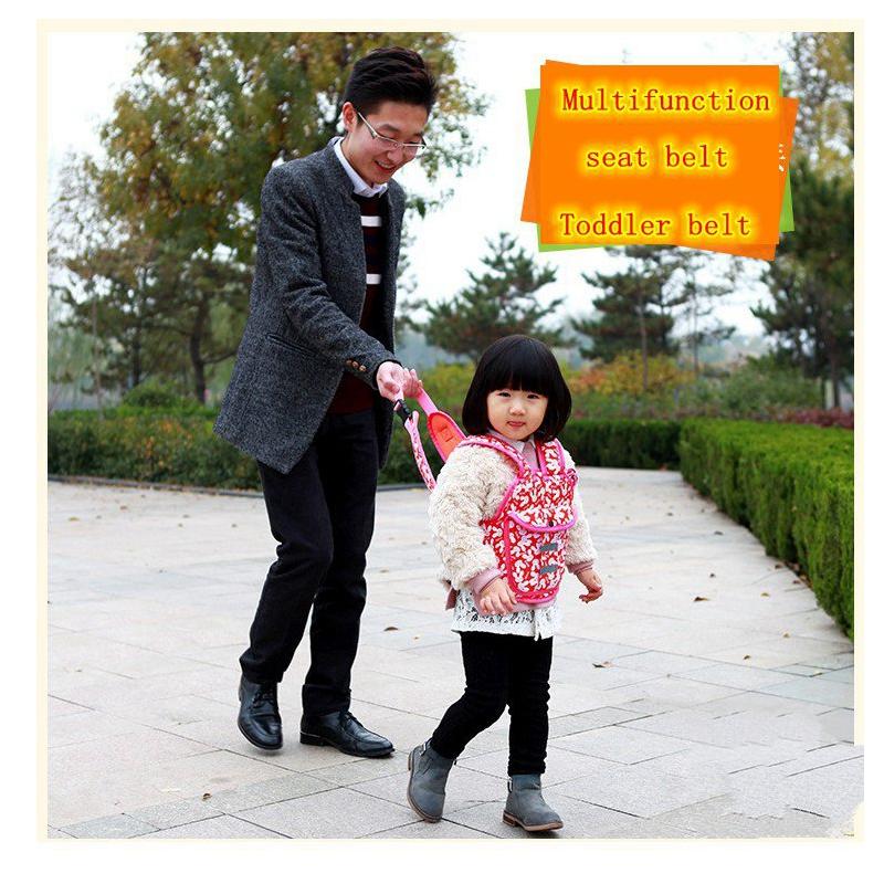 Chống Thấm Nước Mới Xe Máy Trẻ Em Dây Đai An Toàn Xe Ô Tô Điện Ngoài Trời Đi Đầu Máy Xe Đạp Trẻ Em Dây Đai An Toàn Cho Bé Tập Đi Dây