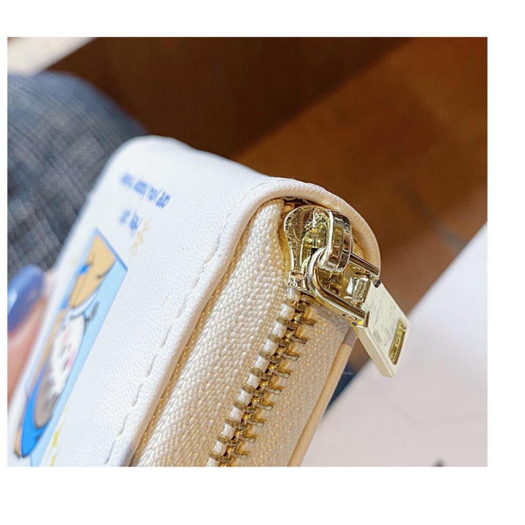 Ví nữ mini cầm tay ngắn cute hot trend dễ thương đẹp bỏ túi đựng thẻ nhiều ngăn nhỏ gọn thời trang Hàn Quốc cao cấp giá rẻ LUKADO