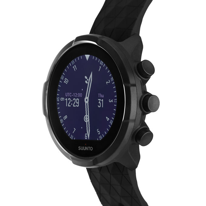 Đồng hồ thông minh Suunto 9 Baro titanium dây silicone - Hàng chính hãng