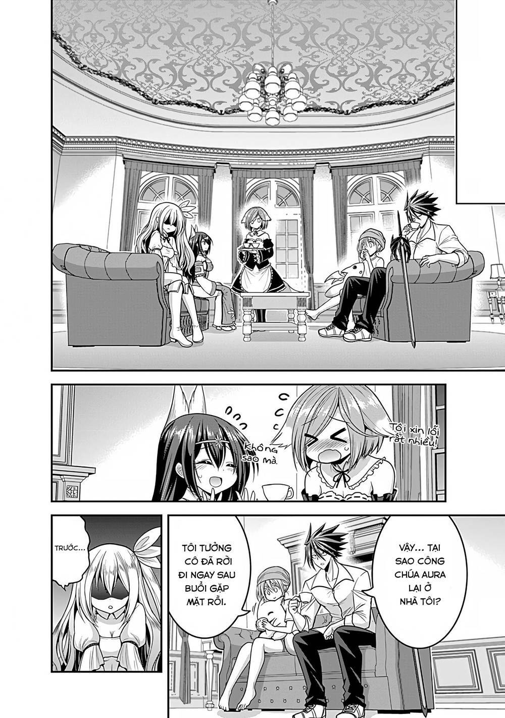 kujibiki tokushou: musou hāremu ken chapter 57 19