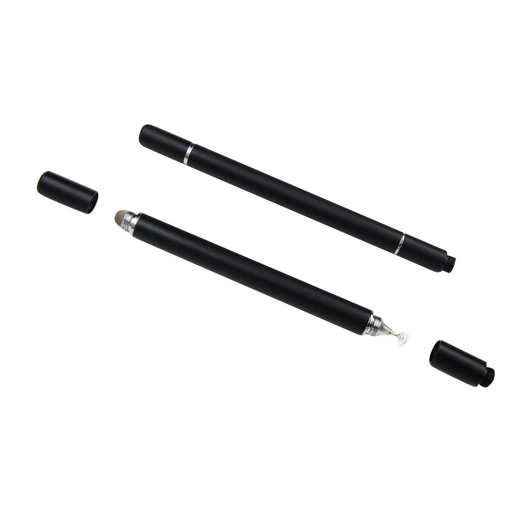 2Pcs 2 in 1 Universal Touch Screen Stylus Pen For iPhone iPad Tablet Phone