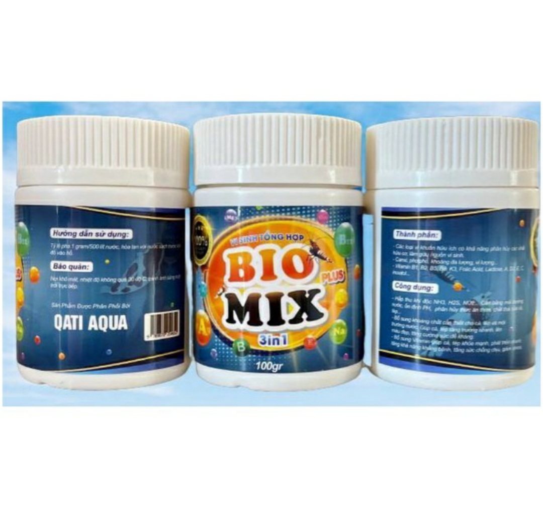 Men vi sinh Biomix Plus - Làm trong bể cá
