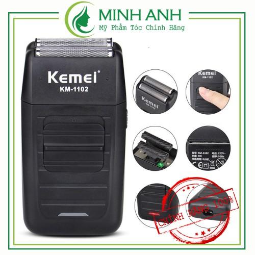 MÁY CẠO KHÔ KEMEI 1102 DÙNG CẠO RÂU VÀ CẠO TRẮNG TÓC RẤT TIỆN DỤNG KHÔNG GÂY ĐAU RÁT