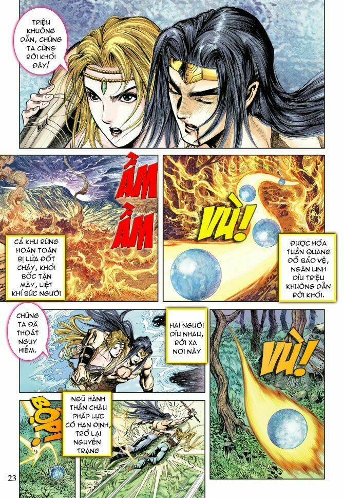 thiên tử truyền kỳ 5 - như lai thần chưởng chapter 121 23
