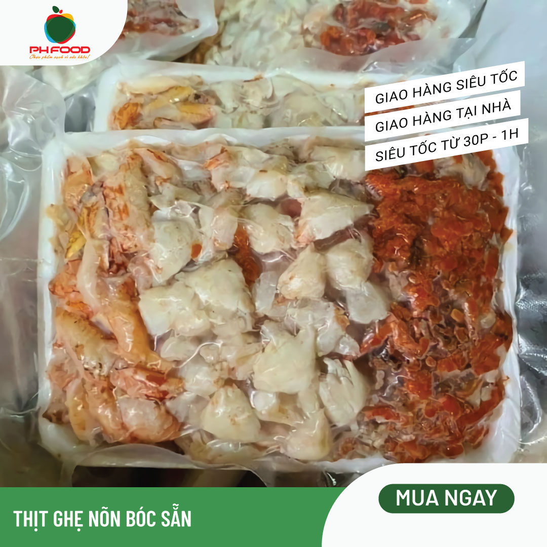 - Thịt Ghẹ Nõn Bóc Sẵn