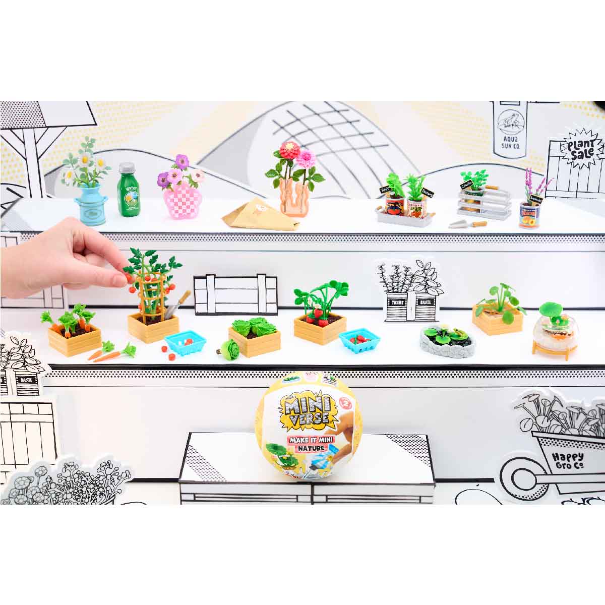 Đồ Chơi Banh Chủ Đề Cây Cỏ MINIVERSE 528166-EUC - Giao Hàng Ngẫu Nhiên