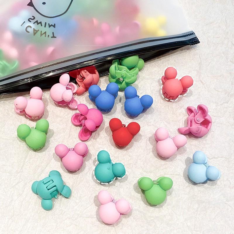 Set 50 Kẹp Tóc Càng Cua Mini Nhiều Màu Cho Bé Gái KEP50