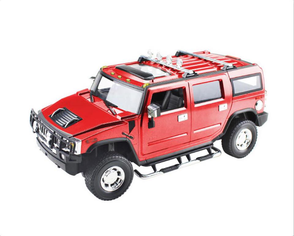 Mô hình xe HUMMER H2 1:24 MZ 26020 (đỏ)