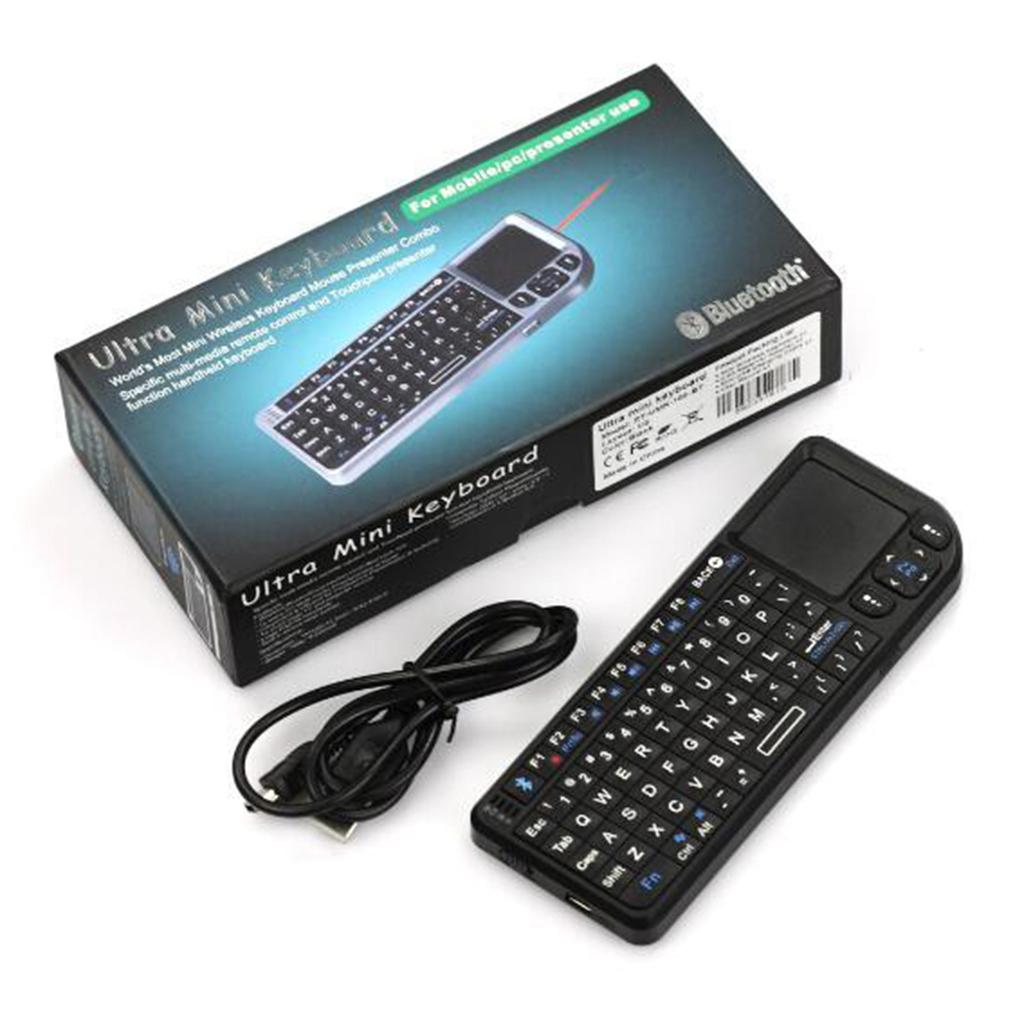 3 in 1 Portable Compact Wireless Keyboard with Bluetooth Wireless Technology