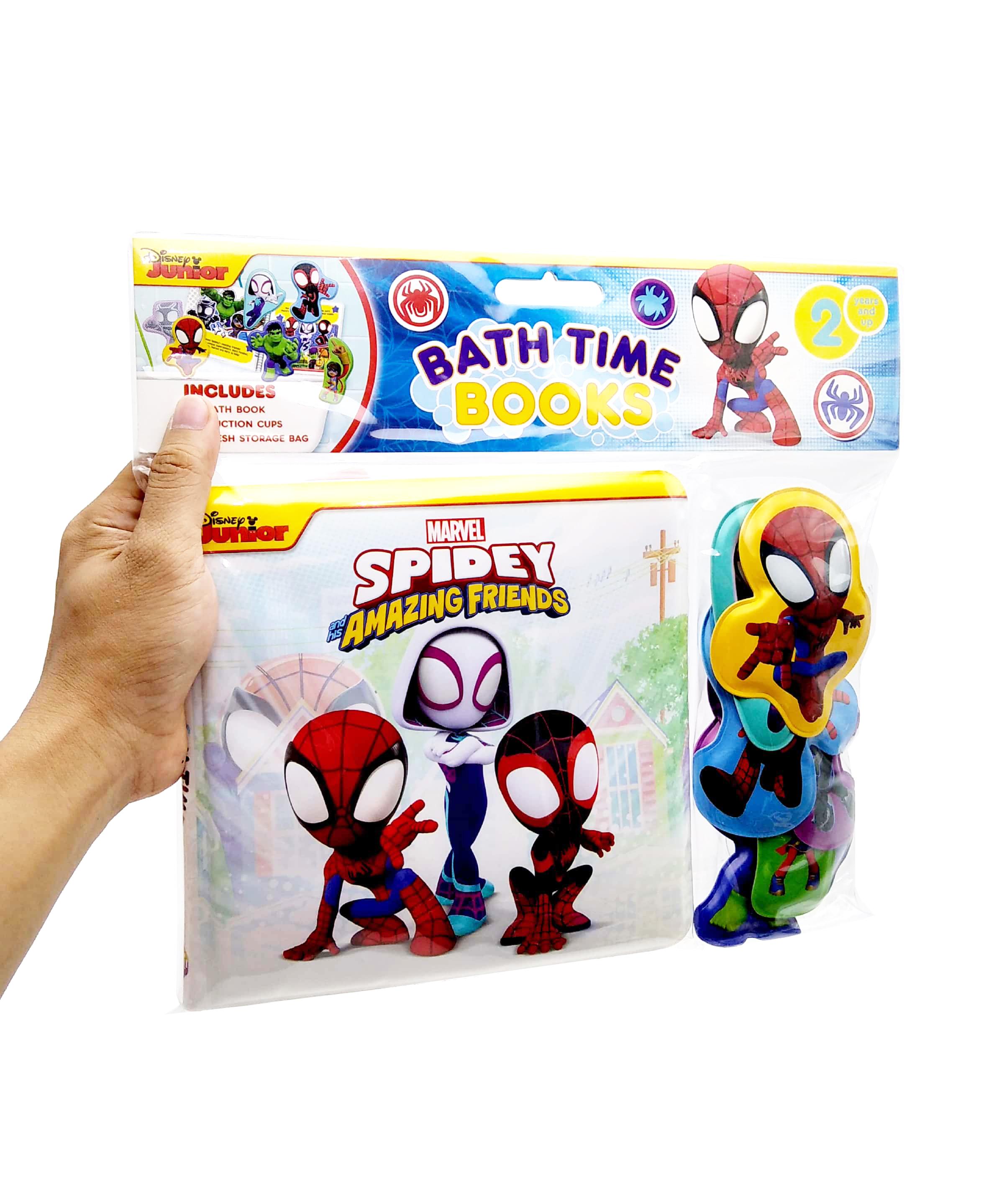 Marvel Spidey Or Spider-Man Bathtime Book (Eva)