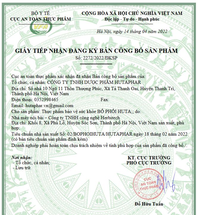 BỔ PHỔI -30 viên Hỗ trợ bổ phổi, giảm ho, giảm đờm