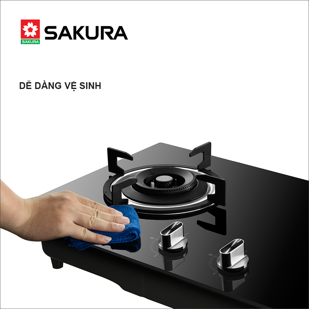 Bếp gas âm Sakura SG-2525GB - Hàng chính hãng