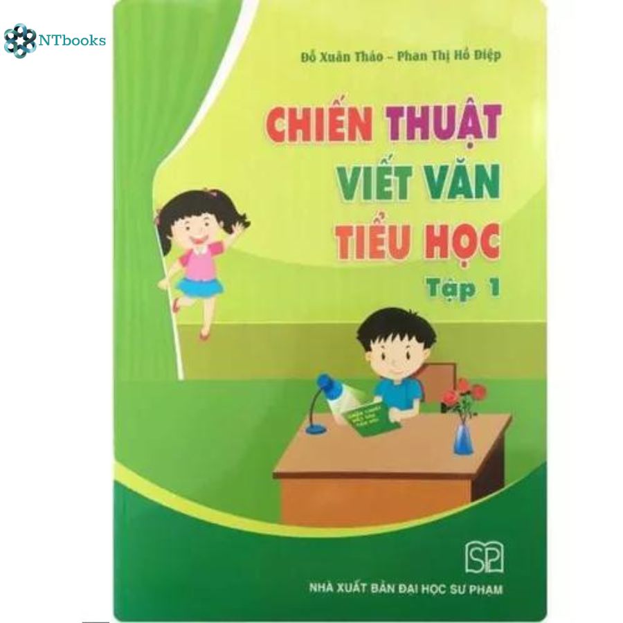 Combo 2 cuốn sách Chiến Thuật Viết Văn Tiểu Học Tập 1 + Tập 2