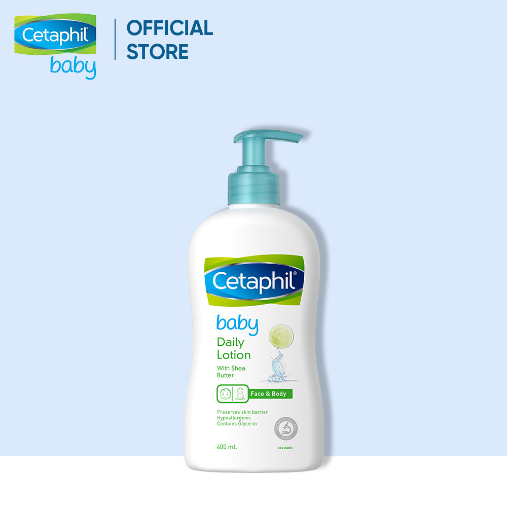 Sữa dưỡng thể dịu lành cho bé Cetaphil Baby Daily Lotion 400ml