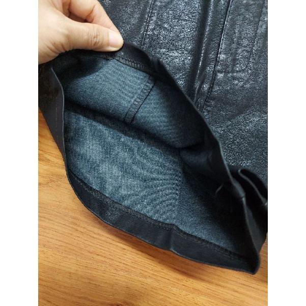 Quần short da