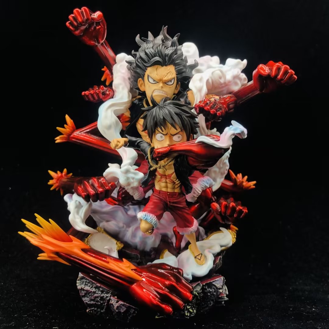 Mô hình chibi luffy sneakman gear 4 siêu nét  - mô hình one piece