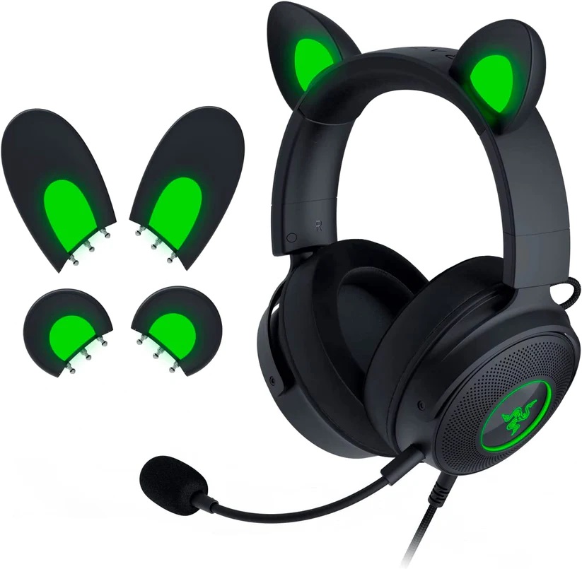 [Mới, hàng chính hãng] Tai nghe chơi Game Razer Kraken Kitty V2 Pro