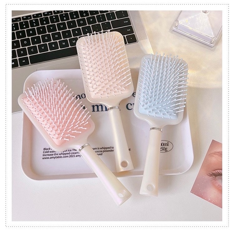 Lược chải tóc massage màu pastel Ulzzang xinh xắn