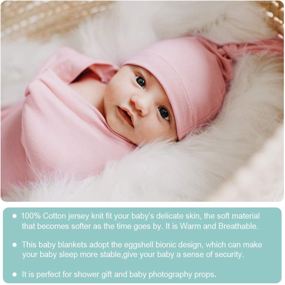 Chăn Ủ Cho Bé Và Gối Nón Bộ Sơ Sinh Đầm Len Mềm Mại Co Giãn Thoáng Khí Áo Cotton Túi Ngủ Cho Đạo Cụ Chụp Ảnh