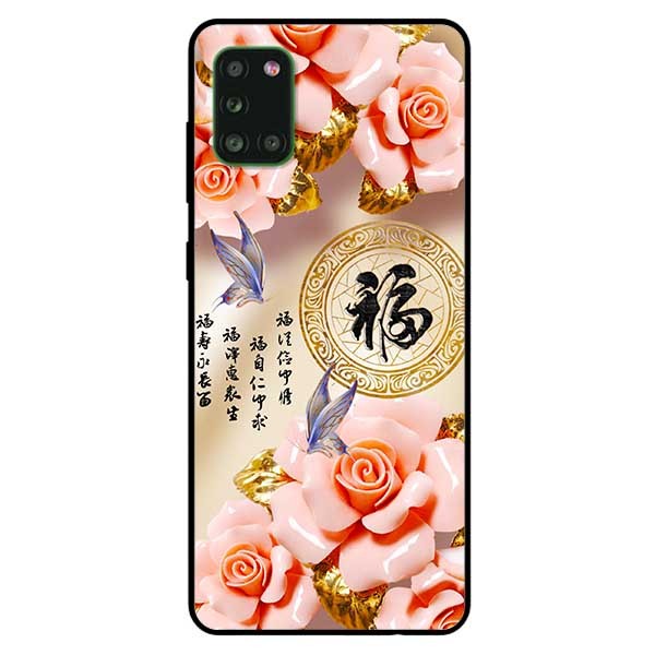 Ốp lưng dành cho Samsung Galaxy A31 mẫu Hoa Bướm