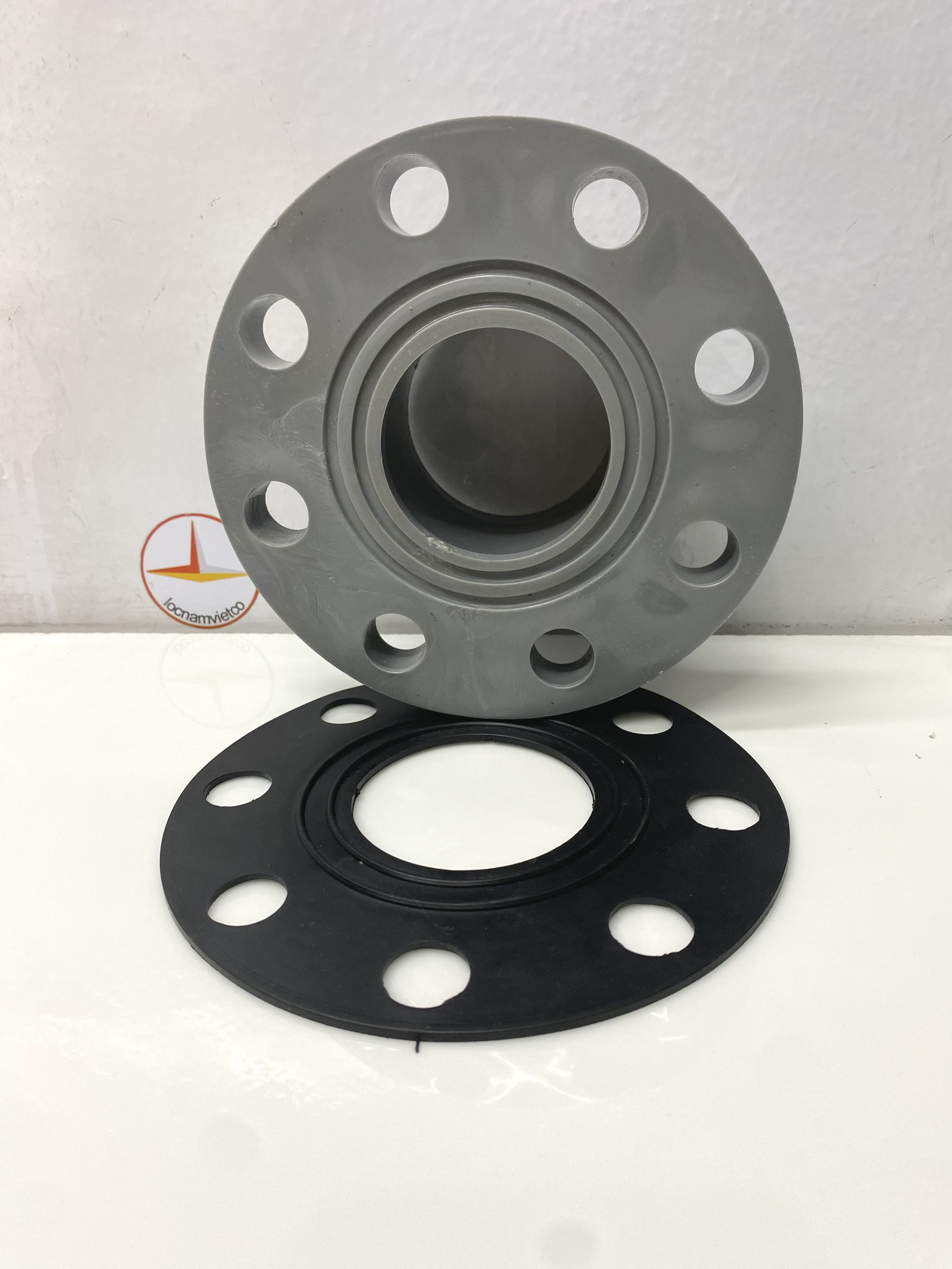 Mặt bích 75 nhựa PVC (Flange)- MB75