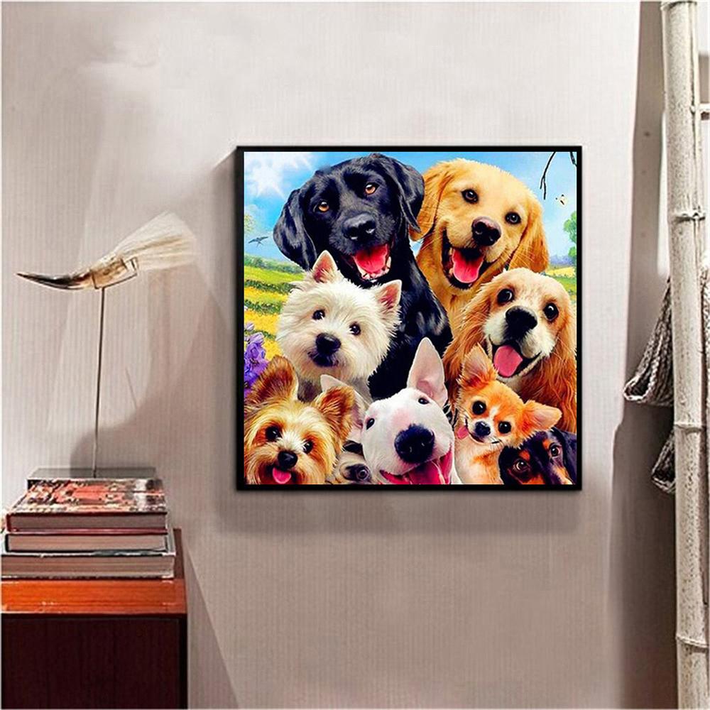 Bộ dụng cụ vẽ tranh DIY tại nhà kích thước 12x12 inches