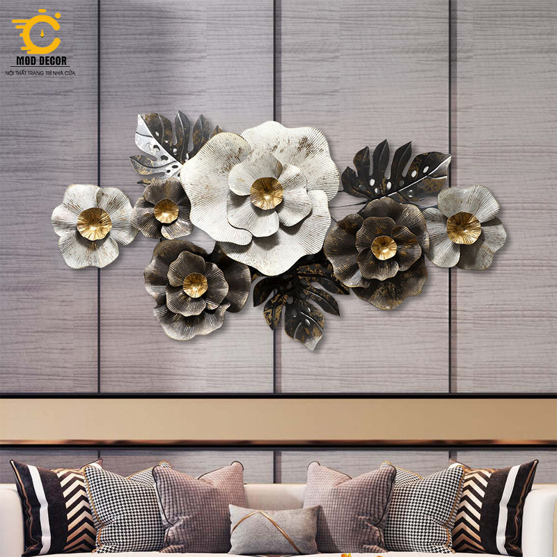 Tranh sắt treo tường trang trí MOD Decor, phong cách Bắc Âu nghệ thuật Lianzhang JJT mã 2018