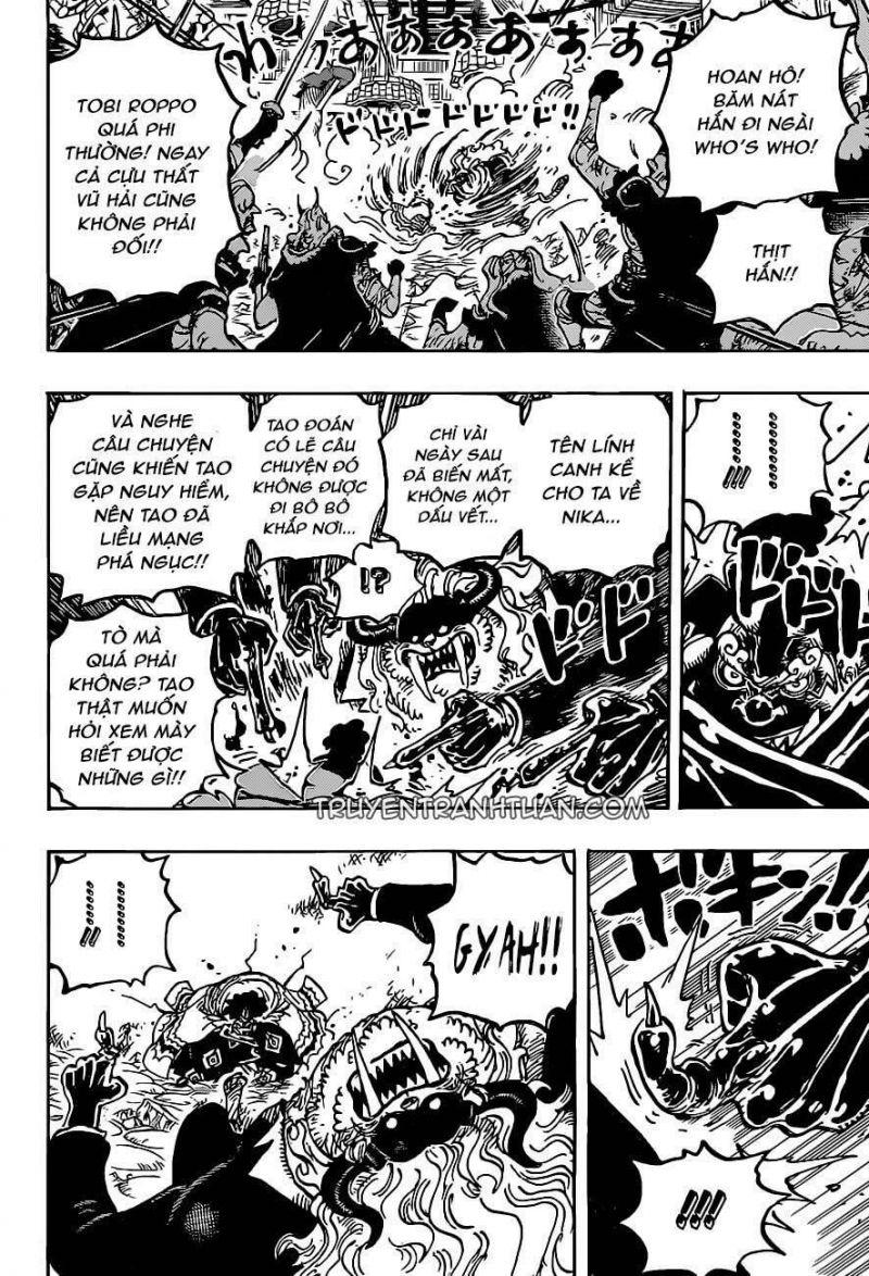 đảo hải tặc - one piece chapter 1018 14