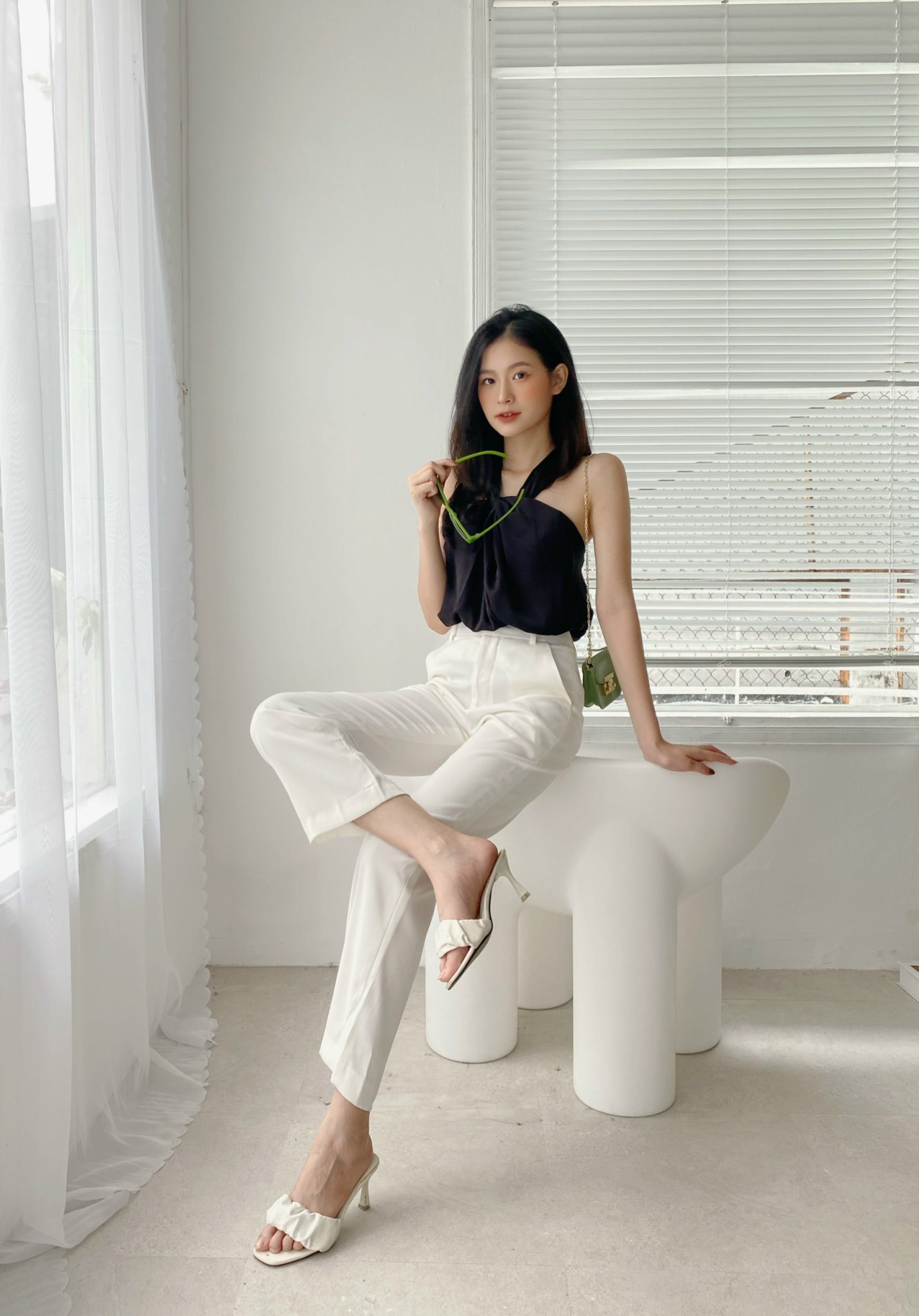 YU CHERRY | Áo nữ Silky Lili Top YA371