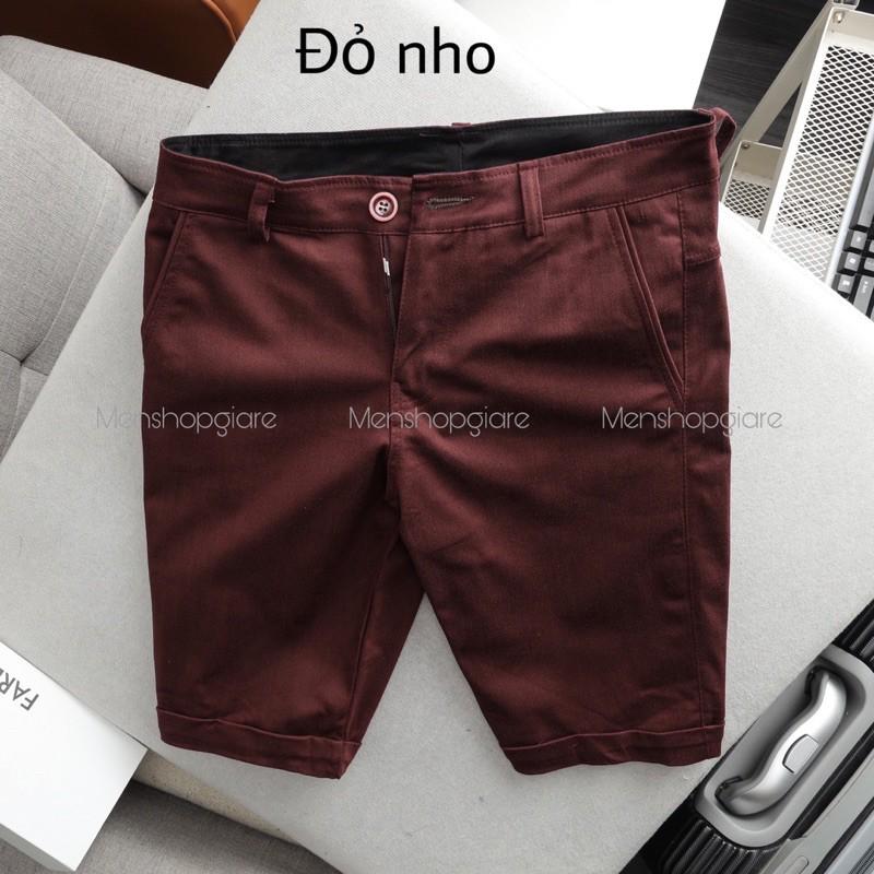 QUẦN SHORT NAM KAKI CO GIÃN