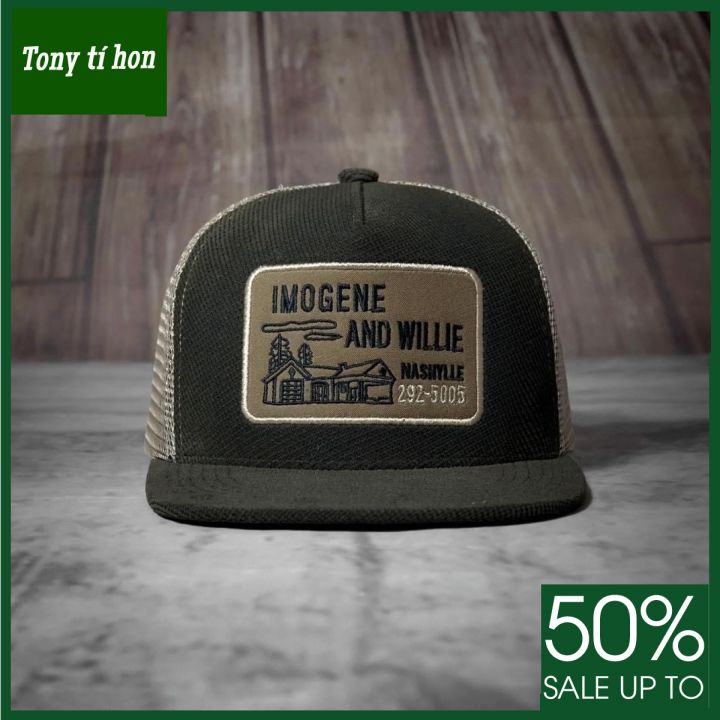 Tony tí hon - Mũ/nón kết lưỡi trai Snapback IM kết hợp lưới cá tính thời trang nam nữ cao cấp form đẹp