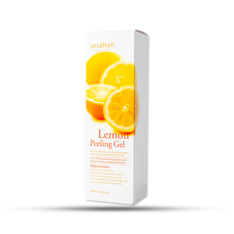 Gel tẩy da chết Arrahan Lemon White Peeling Gel (180ml)
