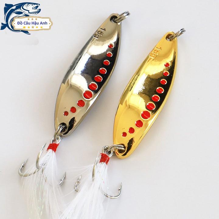 Mồi Câu Lure Mồi Thìa Lượn Spoon Mồi Câu Lure Suối Câu Mương MG2