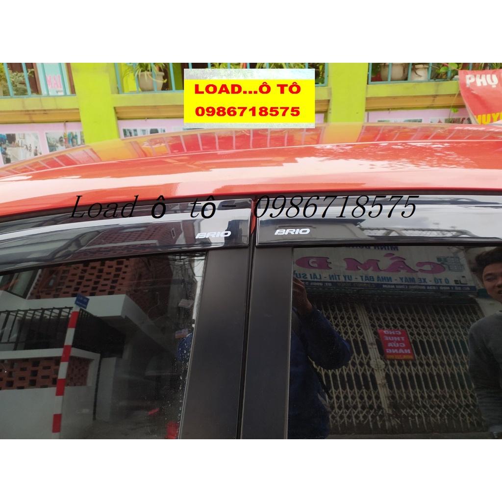 Vè Che Mưa Xe Honda Brio 2022-2018 Mẫu Vè Đen Cao Cấp Nhất Thị Trường