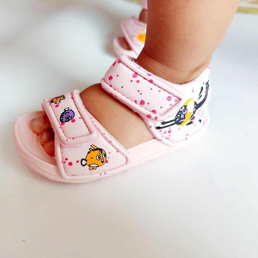 Dép Sandal Bé Trai Bé Gái Xốp Nhí Siêu Nhẹ Size 20-25