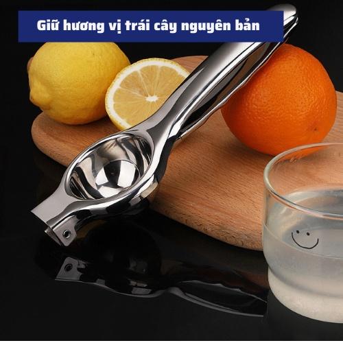 dụng cụ vắt,ép chanh inox tiện lợi cho các bà nội trợ thép không gỉ cao cấp dụng cụ nhà bếp tiện lợi nhỏ gọn an toàn