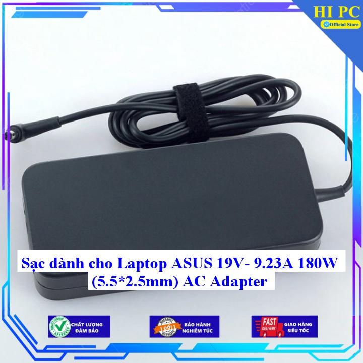 Sạc dành cho Laptop ASUS 19V- 9.23A 180W (5.5*2.5mm) AC Adapter - Hàng Nhập khẩu