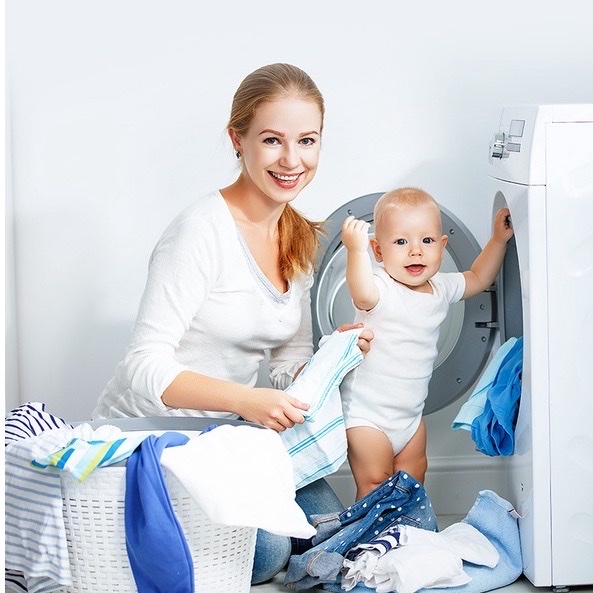 Hộp 12 viên tẩy  sạch lồng máy giặt ,khử mùi ,  , khử nấm mốc giúp làm sạch quần áo , tăng tuổi thọ máy giặt phù hợp cho máy giặt lồng đứng  và  lồng ngang 