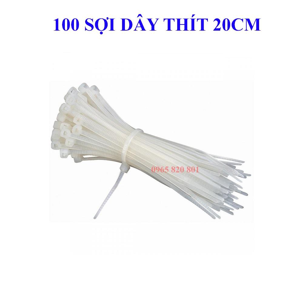 Dây thít, lạt nhựa kích thước 20cm
