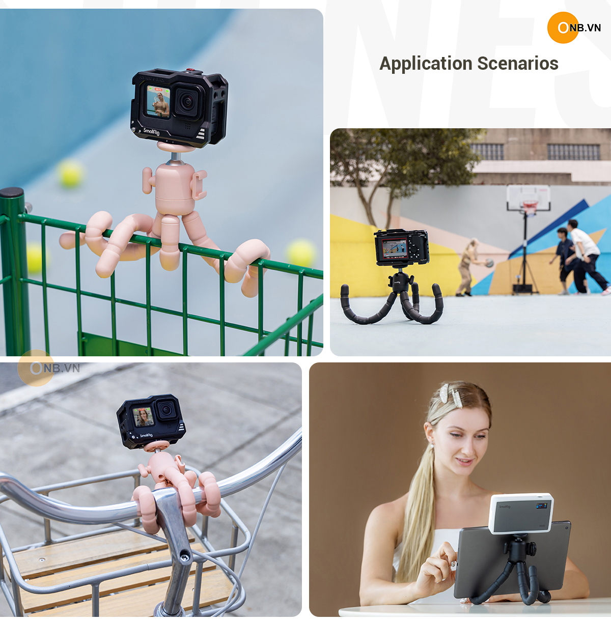 SmallRig Vlog Tripod VK-29 Tripod Gopro - Điện Thoại - Máy Ảnh