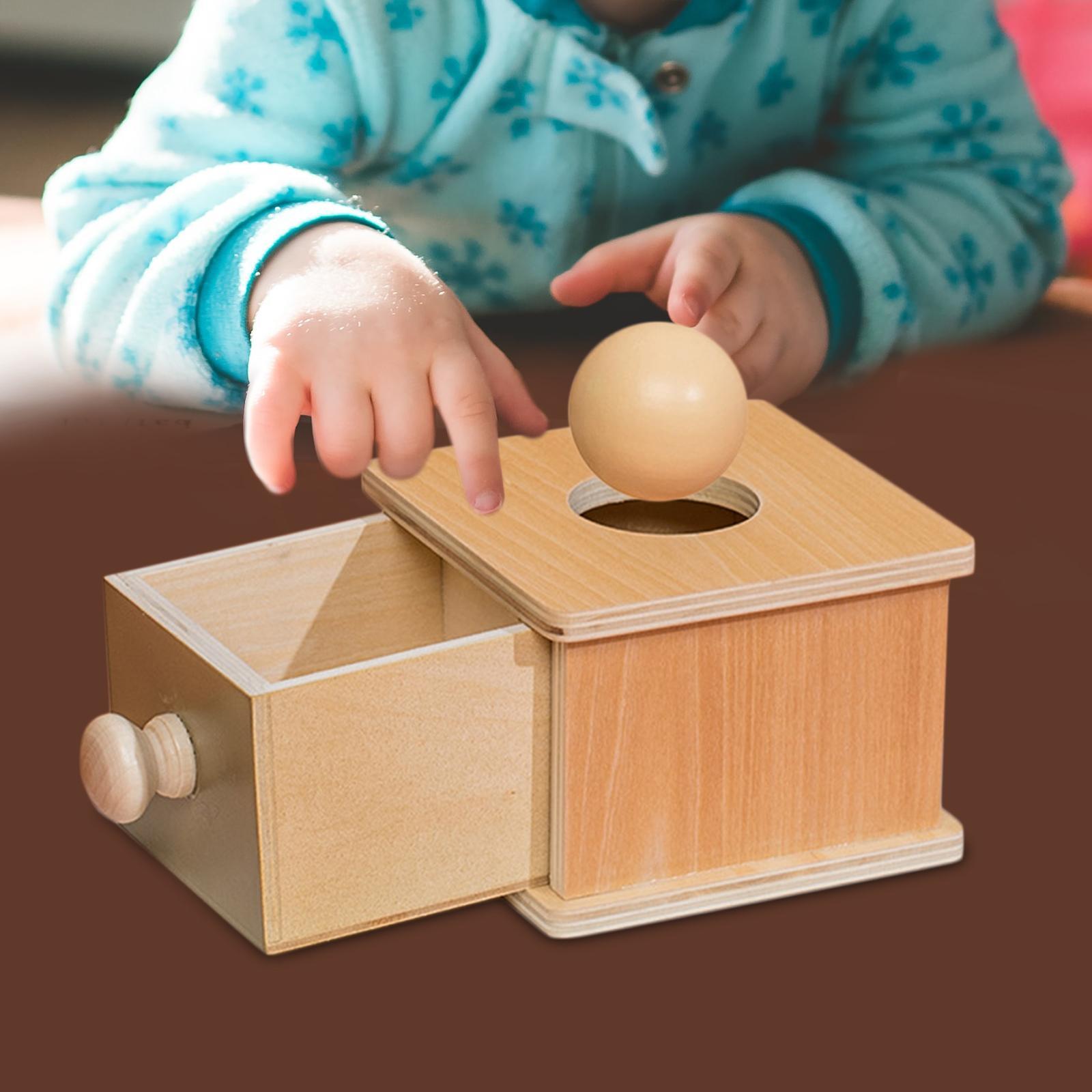 Montessori Box Developmental Toy for Infant Boys Girls Xmas Gifts