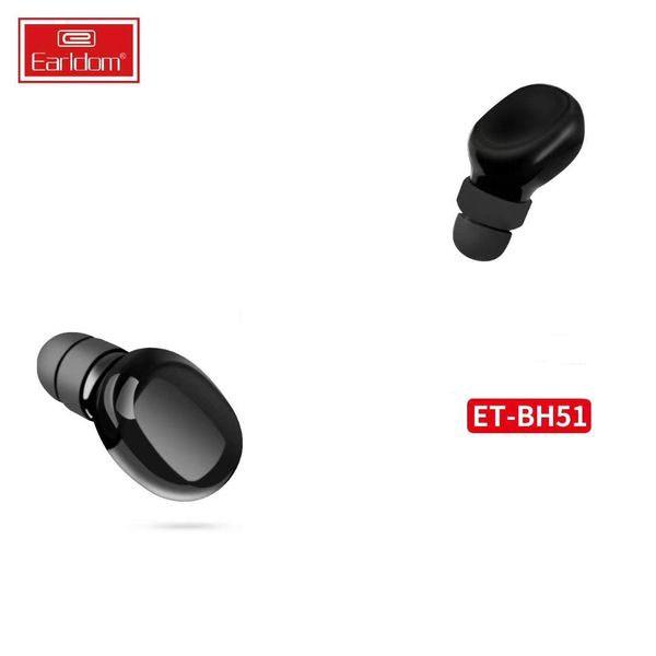 Tay nghe không dây mini BH51, tai nghe bluetooth nhỏ gọn, pin bền nghe nhạc gọi điện tốt, tai bờ lu tút có mic KLH - Hàng Chính Hãng