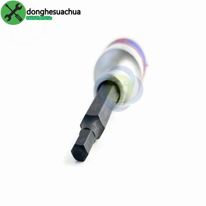 Tuýp lục giác 4mm Kingtony 403504 loại 1/2 dài 80mm