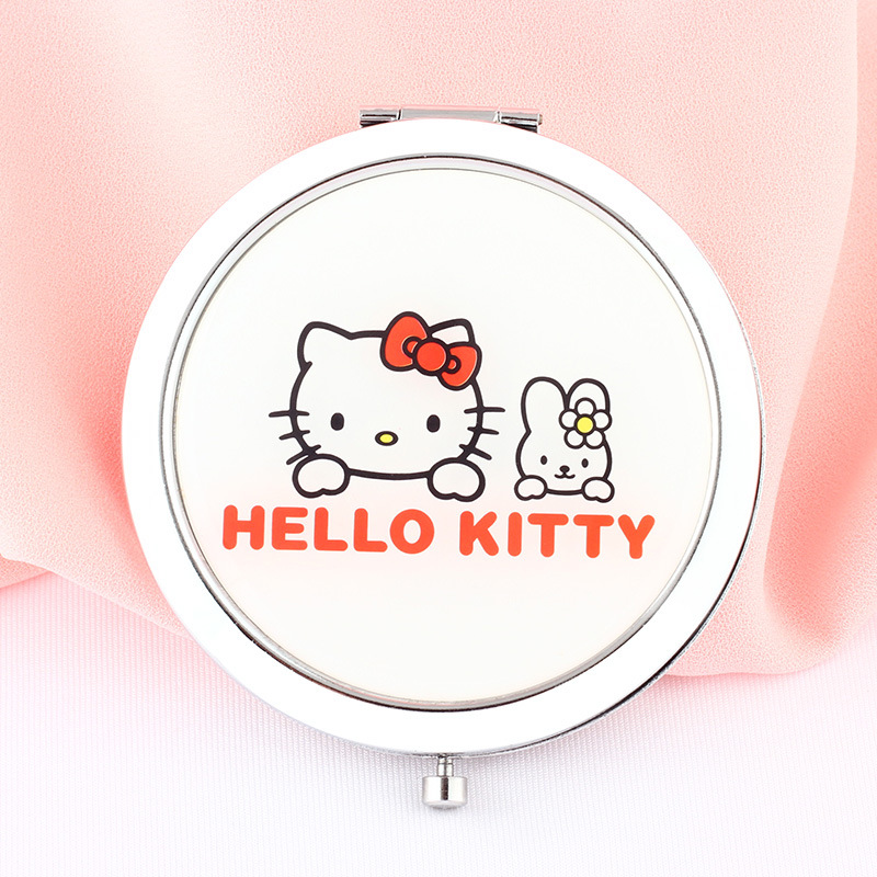 Gương gập tròn Hello Kitty Thỏ