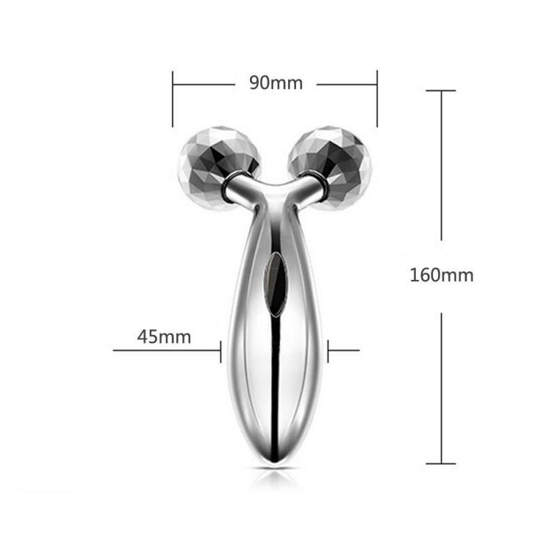 Cây Lăn Mặt 3D Massage Mặt Giúp Nâng Cơ Thon Gọn Mặt EMS Sóng Âm Hiệu Quả
