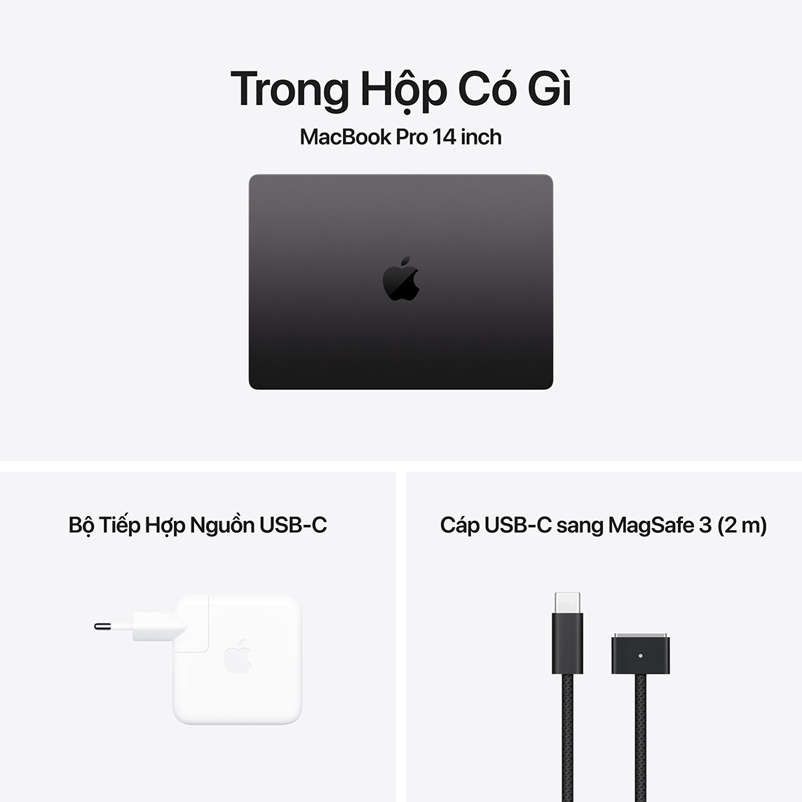 MacBook Pro M4 14 inch - Chip M4 Pro - Space Black - 24GB/ 512GB