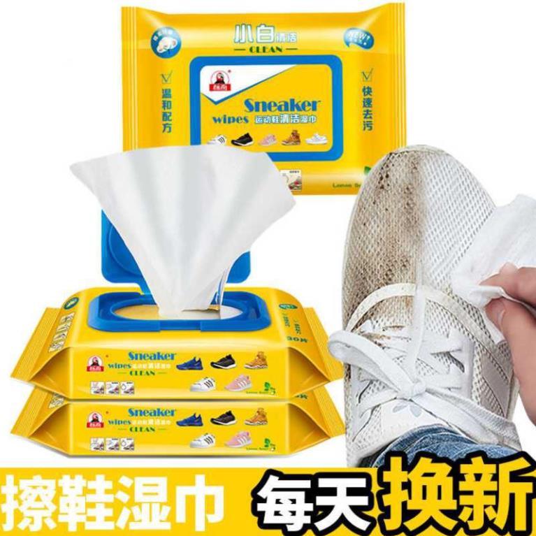 Giấy Lau Giày Sneaker - Nước Lau Giày Plac