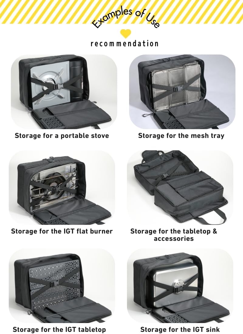 Túi đa năng đựng dụng cụ bàn IGT Campingmoon BK-46