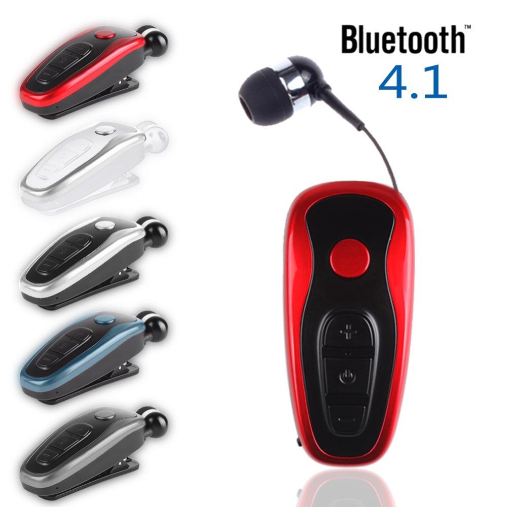 Q7 Bluetooth Không Dây-Tương Thích 4.1 Tai Nghe Báo Rung Mặc Kẹp Tai Nghe Chụp Tai Không Dây Tai Nghe Chụp Tai Earsets Có Mic Mini Di Động - White Silver