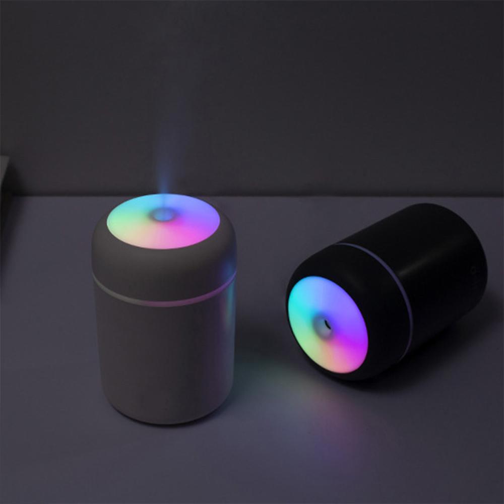 Máy Lọc Không Khí LED Máy Tạo Độ Ẩm Không Khí Máy Khuếch Tán Tinh Dầu Phun Sương Tạo Ẩm Không Khí Thơm Nước Hoa Nội Thất Ô Tô Nhiều Màu Sắc Cúp Máy Phun Sương Tạo Độ Ẩm